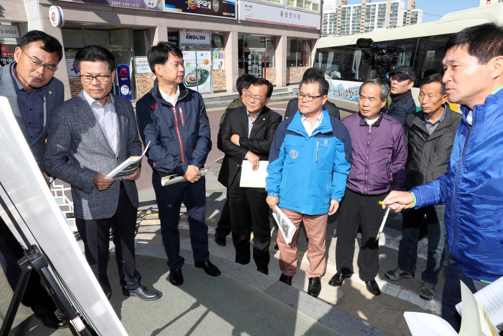제247회 홍성군의회 임시회 현장방문