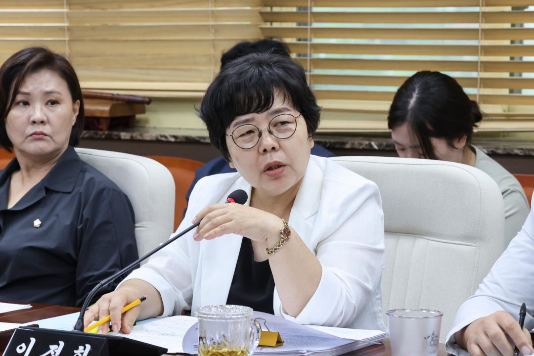 '2025.09.02.(화) 제6회 정책협의회' 게시글의 사진(14) '이정희 의원.jpg'