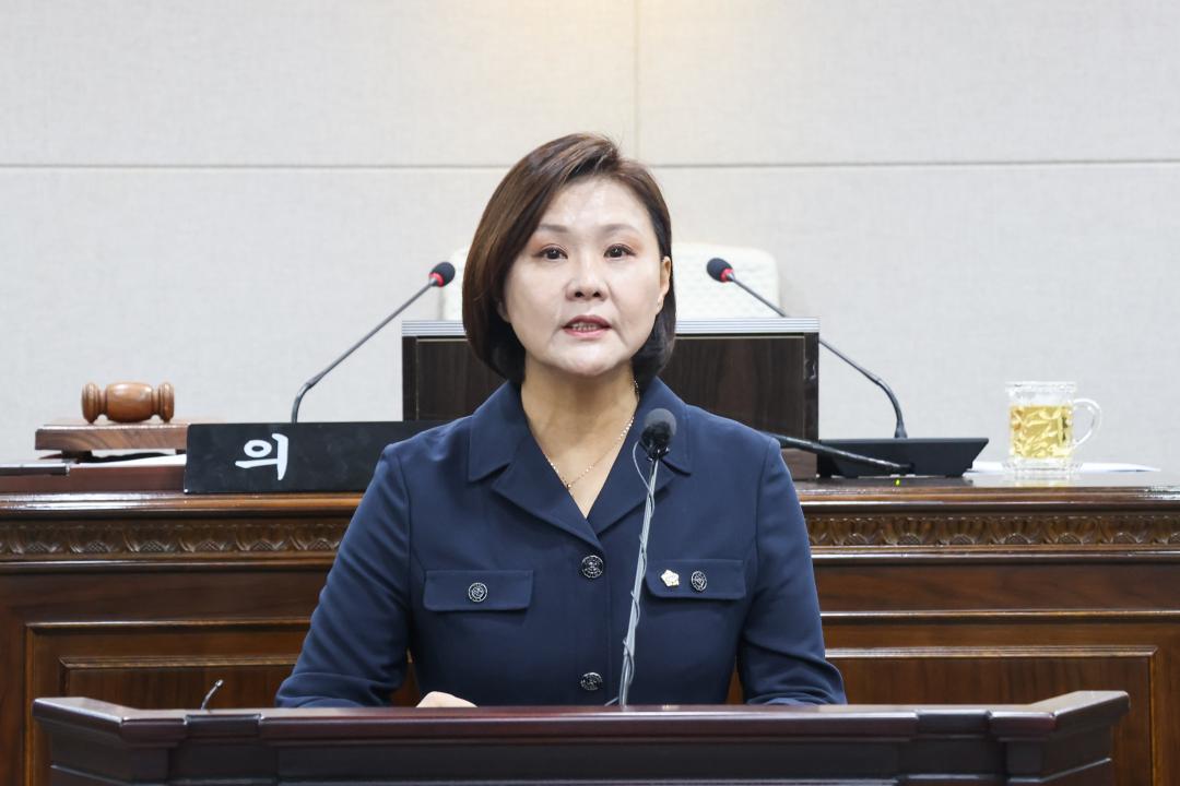 '2025.02.13.(목) 제310회 홍성군의회 임시회 개회' 게시글의 사진(8) '최선경 의원 5분발언 1.jpg'