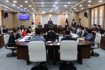 2024.10.15.(화) 제308회 홍성군의회 임시회 개회