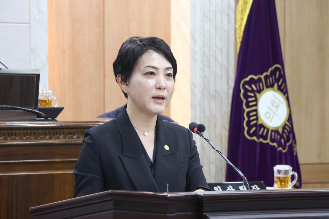 '제311회 임시회 폐회 5분발언_김은미 의원_걷지 못하는데도 장애인 콜택시를 이용할 수 없는 현실' 게시글의 사진(3) '사진_5분 자유발언 김은미 의원 2.jpg'