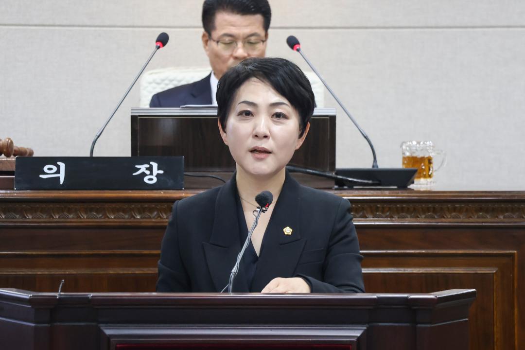 '제311회 임시회 폐회 5분발언_김은미 의원_걷지 못하는데도 장애인 콜택시를 이용할 수 없는 현실' 게시글의 사진(2) '사진_5분 자유발언 김은미 의원 1.jpg'